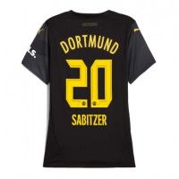 Maglia Calcio Borussia Dortmund Marcel Sabitzer #20 Seconda Divisa Donna 2024-25 Manica Corta